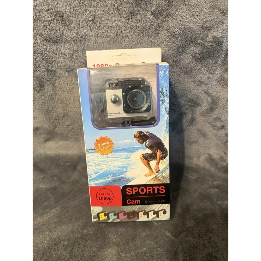 Action Camera 1080P Sports Camera Full HD 2.0 Inch Action Cam 30m/98ft Underwate